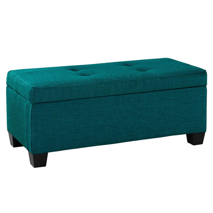 Ethan 3PK Storage Ottoman in Teal