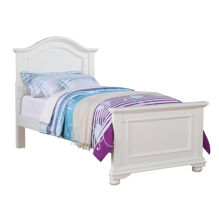 Brookpine White Twin Panel Bed image