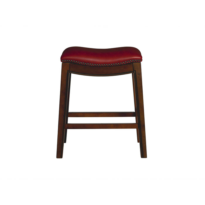 Fiesta 24" Backless Counter Height Stool in Red