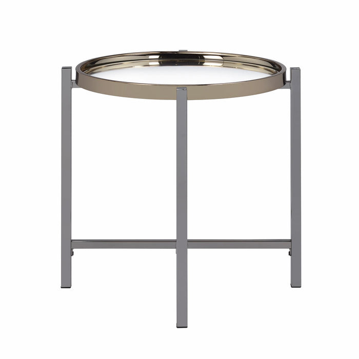 Edith Round End Table