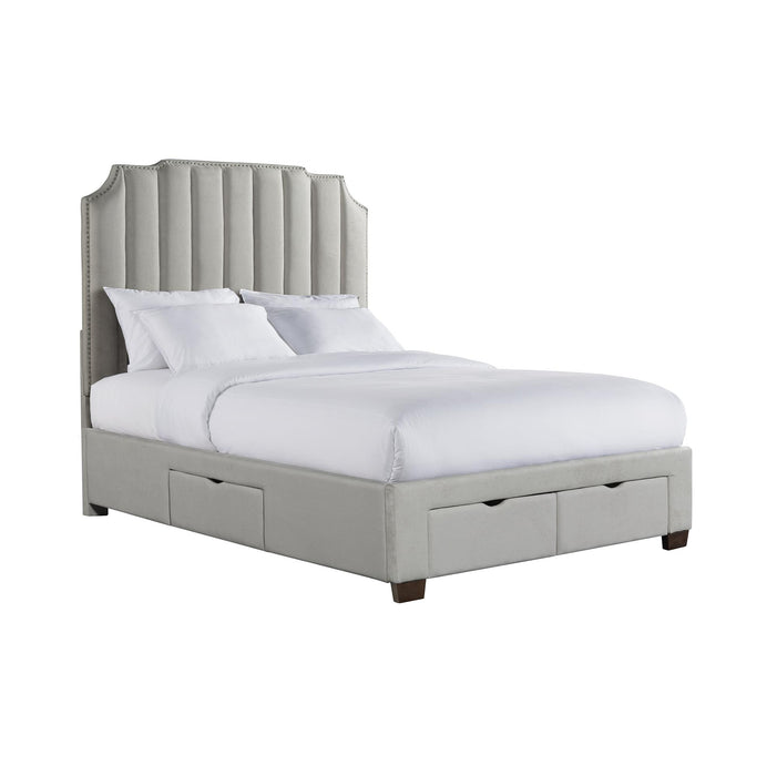 Harper Queen Upholstered Storage Bed