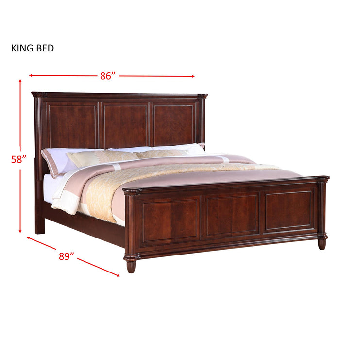 Hamilton King Panel Bed