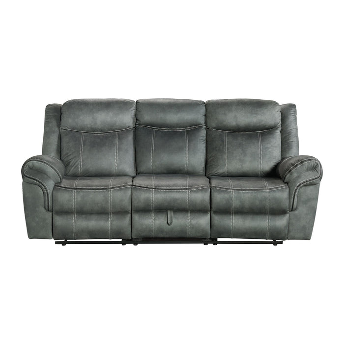 Sorrento Motion Sofa with Dropdown in FB367 Charcoal - Sweet Furniture (Columbus, Ohio)