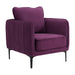 Rae Chair in Lavish 152 Purple Velvet - Sweet Furniture (Columbus, Ohio)