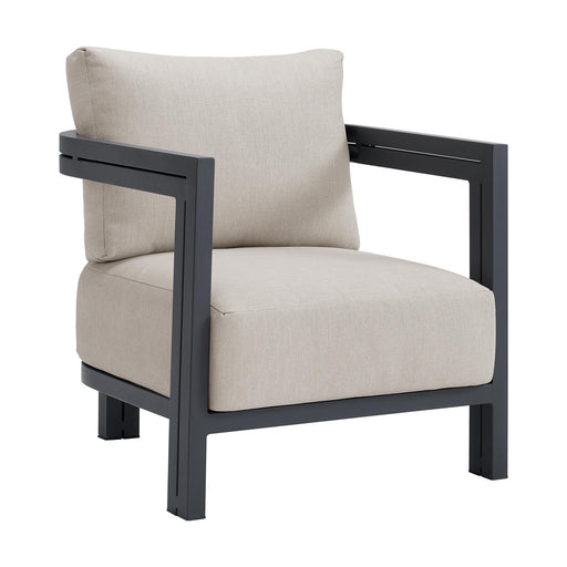 Playa Chair - Dark Grey and Olefin Beige (2 Per Carton) - Sweet Furniture (Columbus, Ohio)