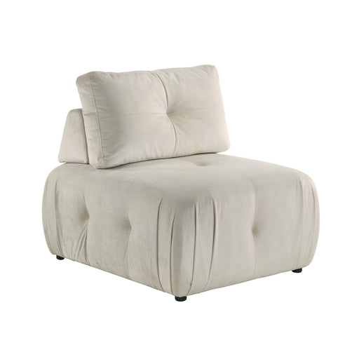 Nahla Modular Chair in Marine Cream - Sweet Furniture (Columbus, Ohio)