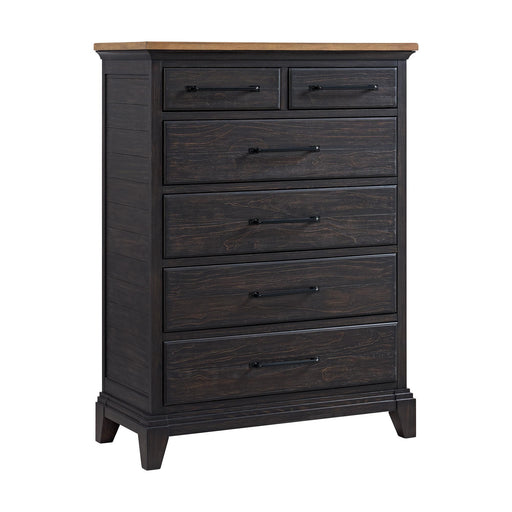 Montrose Chest in Espresso & Brown - Sweet Furniture (Columbus, Ohio)