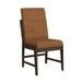 Brisbane Dining Side Chair with Bozeman Brown PU in Brown (2 Per Carton) - Sweet Furniture (Columbus, Ohio)