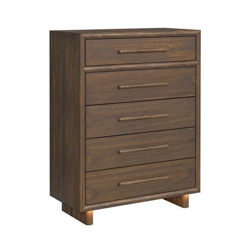 Brisbane Chest with LED in Brown - Sweet Furniture (Columbus, Ohio)
