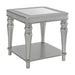 Avril End Table in Silver - Sweet Furniture (Columbus, Ohio)