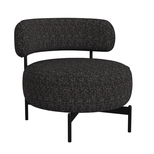 Antonia Swivel Chair in Heron Black - Sweet Furniture (Columbus, Ohio)