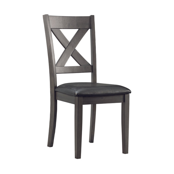Alex Dining Side Chair Grey (2 PER PACK) - Sweet Furniture (Columbus, Ohio)