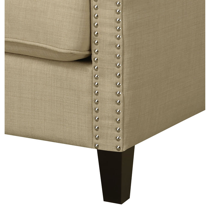 Erica 497 Chair W/Chrome Nails Heirloom Natural (ISTA 3) - Sweet Furniture (Columbus, Ohio)