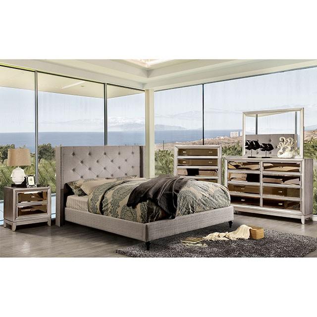 Anabelle Bed Blue & Gray - Sweet Furniture (Columbus, Ohio)