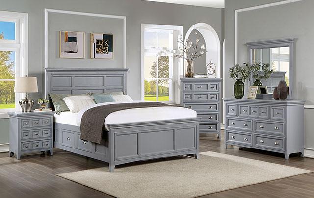 CASTLILE Dresser, Gray - Sweet Furniture (Columbus, Ohio)