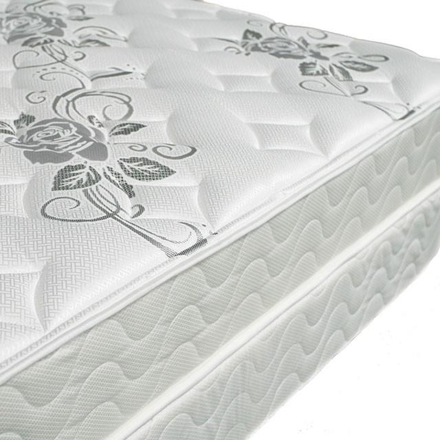 ELBERTYNA White 8" Tight Top Mattress, E.King - Sweet Furniture (Columbus, Ohio)
