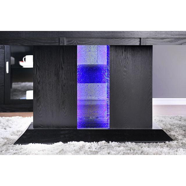 Evangeline Black/Beige Dining Table - Sweet Furniture (Columbus, Ohio)