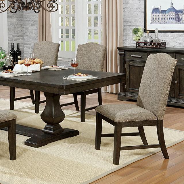 Faulk Espresso Dining Table - Sweet Furniture (Columbus, Ohio)