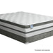 SIDDALEE White/Gray 16" Euro Pillow Top Mattress, Queen - Sweet Furniture (Columbus, Ohio)