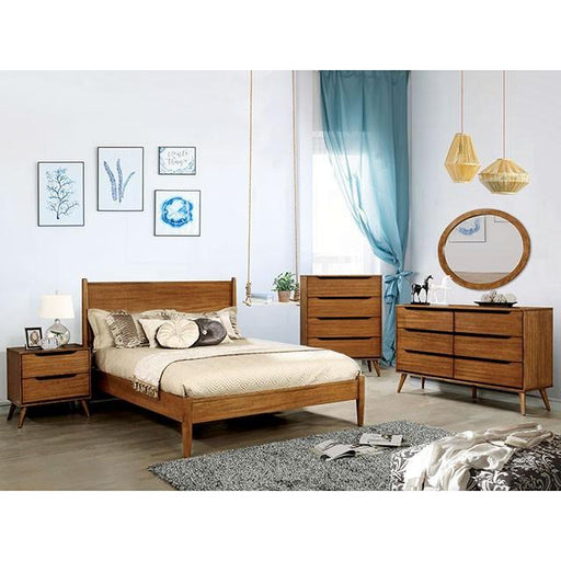 Lennart Oak Rectangular Mirror - Sweet Furniture (Columbus, Ohio)