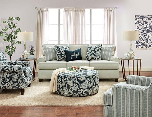 PORTHCAWL Accent Chair, Floral - Sweet Furniture (Columbus, Ohio)