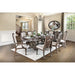ARCADIA Rustic Natural Tone, Ivory Dining Table - Sweet Furniture (Columbus, Ohio)