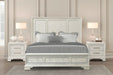 Stella Mia E.King & Queen Bed White & White - Sweet Furniture (Columbus, Ohio)