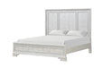 Stella Mia E.King & Queen Bed White & White - Sweet Furniture (Columbus, Ohio)
