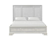 Stella Mia E.King & Queen Bed White & White - Sweet Furniture (Columbus, Ohio)
