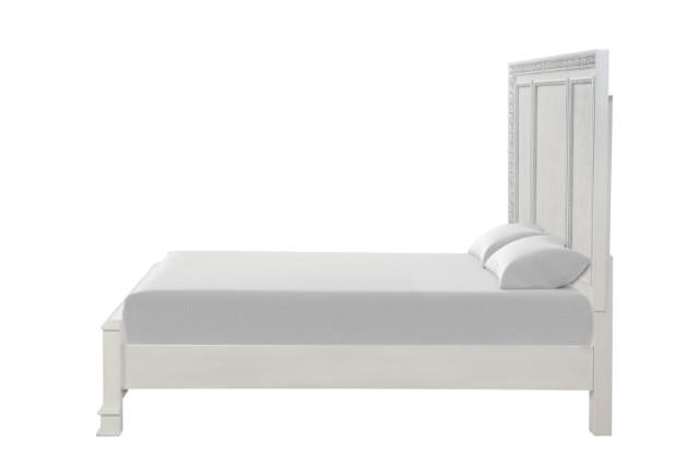 Stella Mia E.King & Queen Bed White & White - Sweet Furniture (Columbus, Ohio)