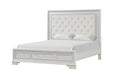 Stella Mia E.King & Queen Bed White & White - Sweet Furniture (Columbus, Ohio)