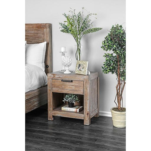 Wynton Weathered Light Oak Night Stand image