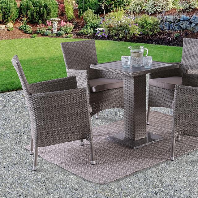 Aminta Patio Bistro Set (3 & 5 PC) - Sweet Furniture (Columbus, Ohio)