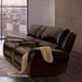 GORGIUS Power Loveseat, Espresso image