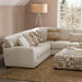 CARLETON Sectional, Ivory/Tan image