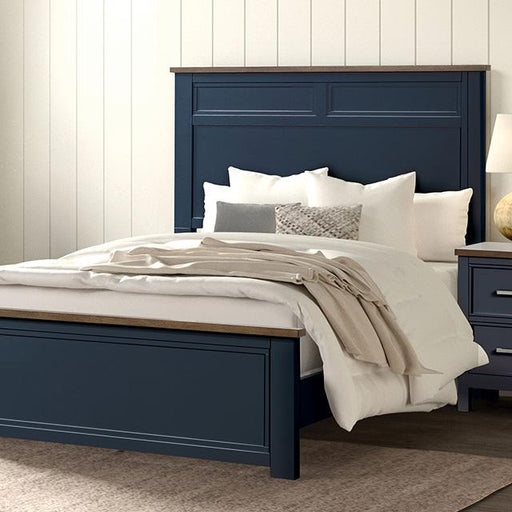 Pinetop 4 & 5 Piece Twin Bedroom Set White & Blue - Sweet Furniture (Columbus, Ohio)