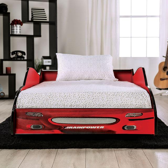 DUSTRACK Twin Bed, Red