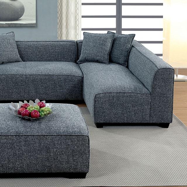 JAYLENE Gray Sectional