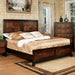 Patra Acacia/Walnut Queen Bed - Sweet Furniture (Columbus, Ohio)