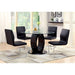 LODIA I Black/Silver Side Chair - Sweet Furniture (Columbus, Ohio)