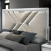 Emmeline 4 & 5 Piece Queen Bedroom Set Gray & White - Sweet Furniture (Columbus, Ohio)