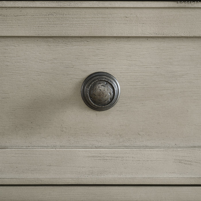 Farmington 9-Drawer Dresser in Medium Brown and Washed Stone