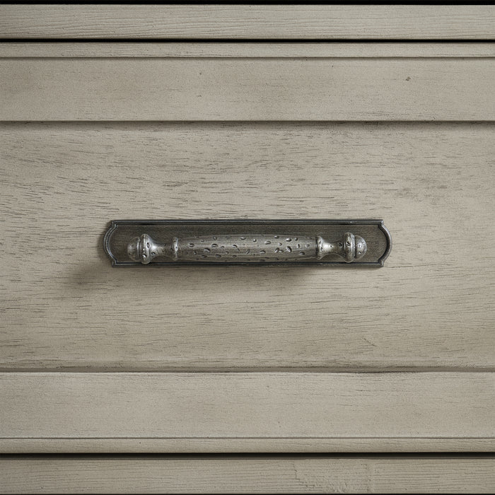 Farmington 9-Drawer Dresser in Medium Brown and Washed Stone