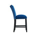 Francesca Counter Dining Blue Counter Velvet Side Chair (2 Per Pack) - Sweet Furniture (Columbus, Ohio)