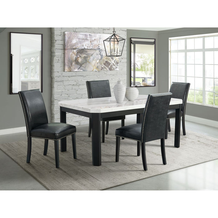 Meridian Dining Side Chair Black (2 Per Pack) - Sweet Furniture (Columbus, Ohio)