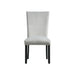 Francesca Rectangular Dining Grey Velvet Side Chair W/ Nailhead Trim (2 Per Pack) - Sweet Furniture (Columbus, Ohio)