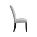 Francesca Rectangular Dining Grey Velvet Side Chair W/ Nailhead Trim (2 Per Pack) - Sweet Furniture (Columbus, Ohio)