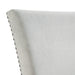 Francesca Rectangular Dining Grey Velvet Side Chair W/ Nailhead Trim (2 Per Pack) - Sweet Furniture (Columbus, Ohio)