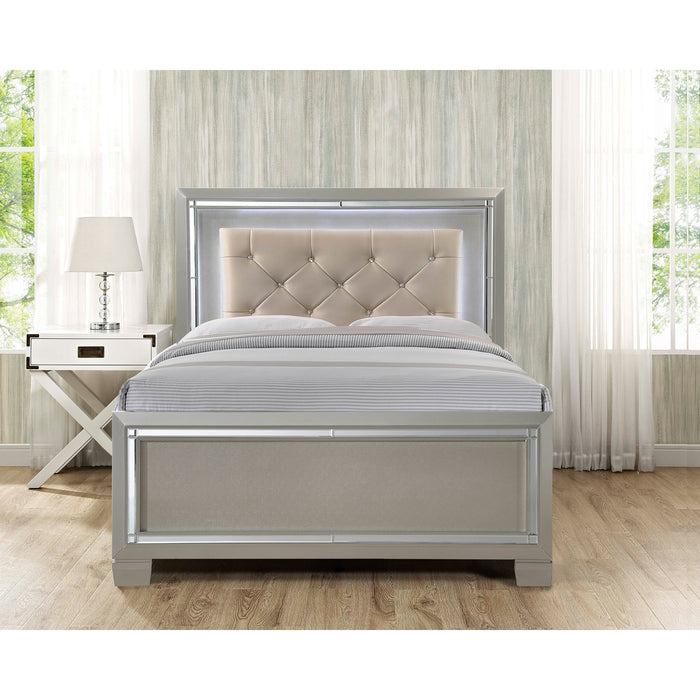 Platinum Youth Platform Bed - Sweet Furniture (Columbus, Ohio)