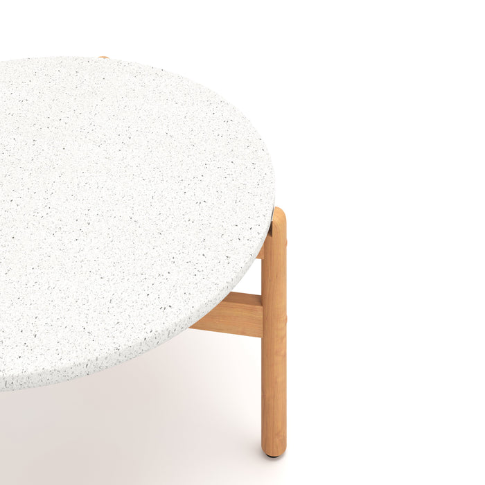 Solstice Coffee Table Wood Base